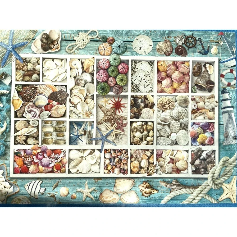 Seashell Collection 1000 Pieces Puzzle Eurographics New Sealed Jigsaw